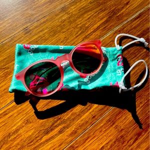 Goodr Sunglasses Pink Round Frames